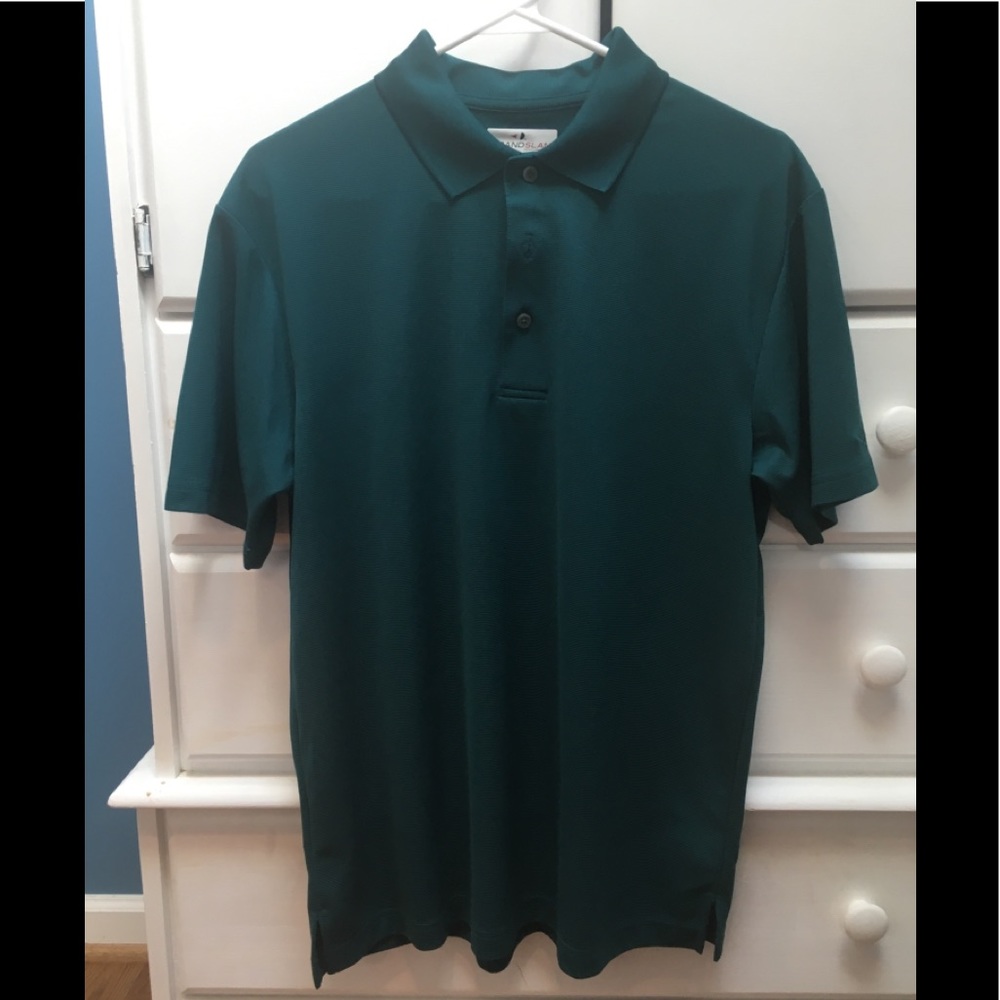 Grand slam green gold shirt